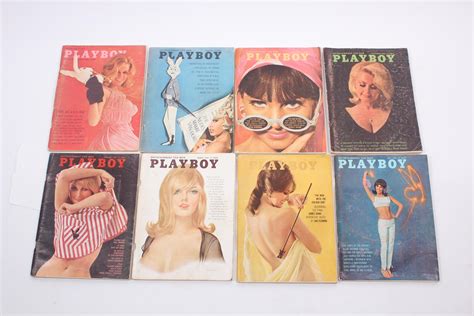 Lot Playboy Magazines Lot Of