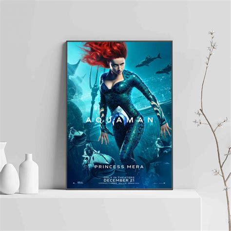 Aquaman Princess Mera Poster Poster Art Design