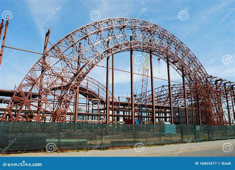 Skeleton Of A Building Stock Image Image Of Arch Kind 16803477