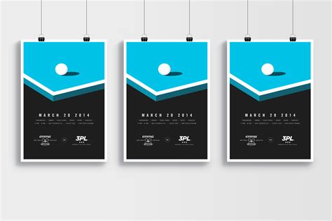 Minimalist Ping Pong Event Flyer Example Venngage Flyer Examples