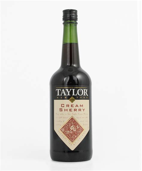 Taylor Winery Cream Sherry Keuka Lake 750ml Triphammer Wines And