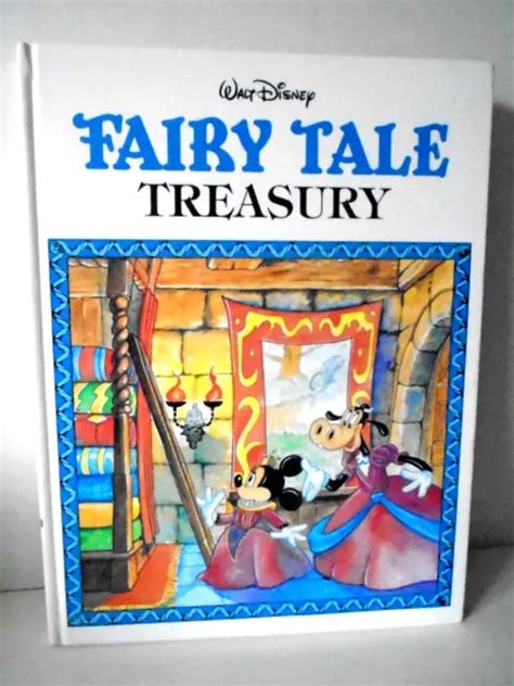 Walt Disney Fairy Tale Treasury 1991 Gallery Books Hardcover Brand New