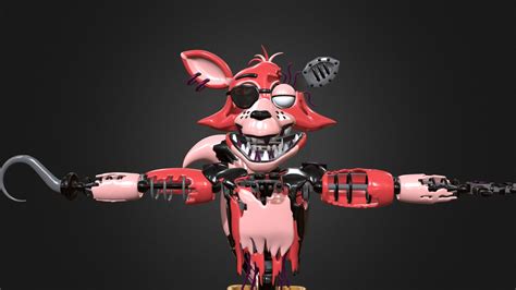 Star Withered Foxy Download Free 3d Model By Fgvcvvjn 35349a4