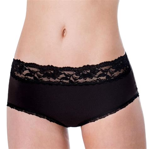Elita Silk Magic Womens Brief Underwear With Lace Trim Walmart Canada