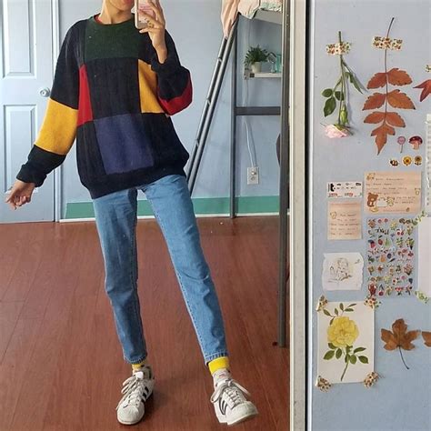 alex 🌻♂ — i love wearing primary colors :) | Retro outfits, Artsy ...