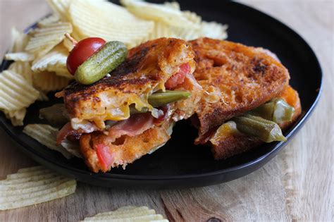 Spread mayonnaise over the outside of each slice of bread. Wickles Wicked Bloody Mary Grilled Cheese - Wickles Pickles