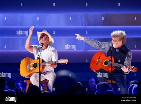Nashville United States 08th Nov 2023 Kenny Chesney And Mac