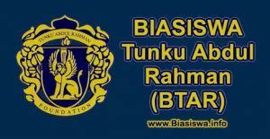 Application criteria for tajaan jpa/mara untuk lepasan spm di bawah program ijazah luar negara 2007 our government offers biasiswa kecil persediaan university (sains) and biasiswa kecil. Biasiswa Tunku Abdul Rahman (BTAR) - Biasiswa.Info