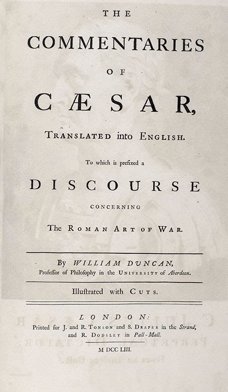 The Commentaries Of Caesar Translated Into English To Which Is