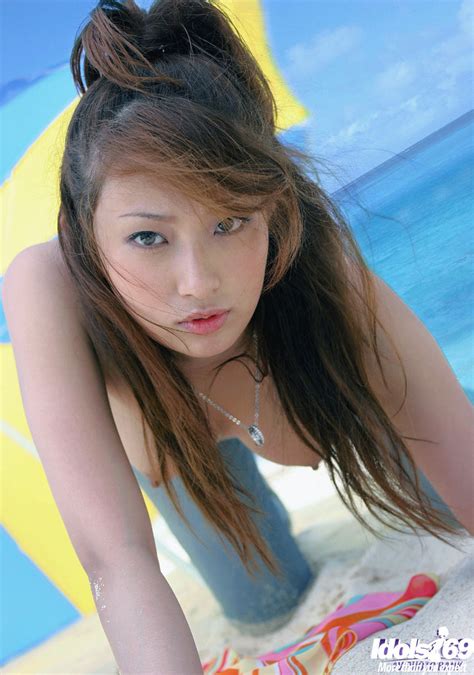 Nao Yoshizaki On The Beach By Idols69 Erotic Beauties