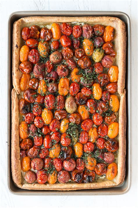 What is a tart tartan? Puff Pastry Tomato Tart | THE ROAD TO HONEY