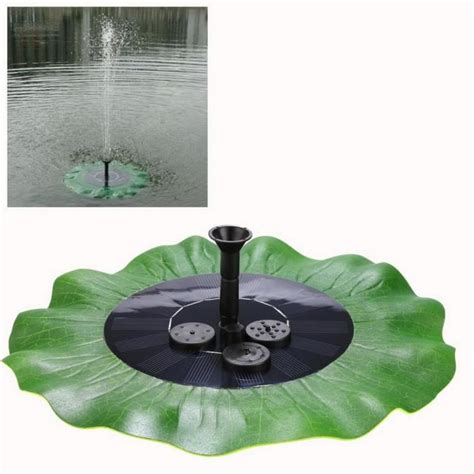 La relaxation devient presqu une expérience d hypnose sur la terrasse le balcon ou au jardin. Pompe de fontaine solaire pompe à eau Submersible pompe ...