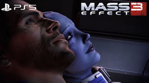 Mass Effect 3 Legendary Edition Remastered Liara Sex Scene 1080p Ps5 Youtube