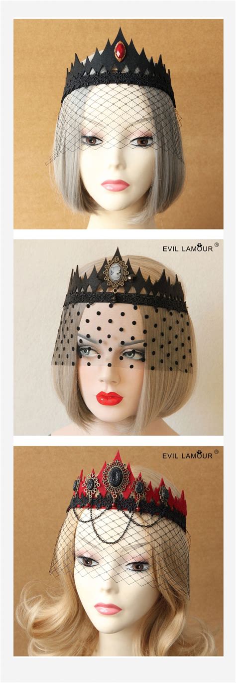 Shop Goth Veil Hair Accessories For Halloween At Rebelsmarket Gothic