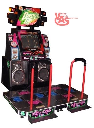 Dance Dance Revolution Arcade Game For Sale Vintage Arca