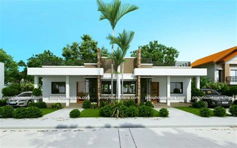This one storey house design with roof deck is designed to be built in a 114 square meter lot. Conchita - 2 Bedroom Duplex House Plan - Pinoy House Plans