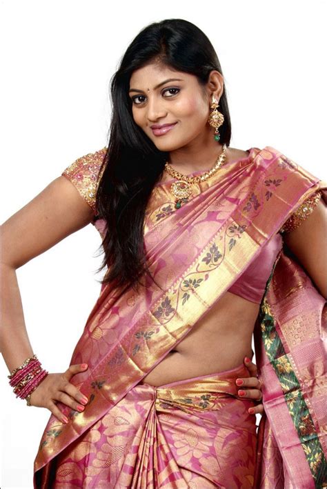 Anu emmanuel in transparent saree december 20, 2017. Soumya Hot in Silk Saree