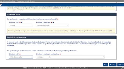 Mesmo que você esteja conhecendo agora o encceja (exame nacional para certificação de competências de jovens e adultos) saiba que o programa também possui um espaço reservado, dentro do portal do inep (instituto nacional de. INSCRIÇÃO ENCCEJA 2020 → Página do Participante, Passo a Passo