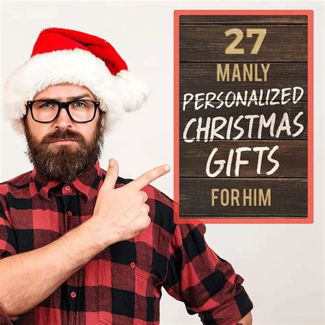 Manly Personalized Christmas Gifts For Him