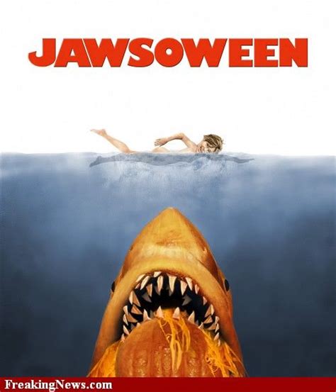 Funny Jaws Cover Jawsome Horror Movies Horror Spoofs