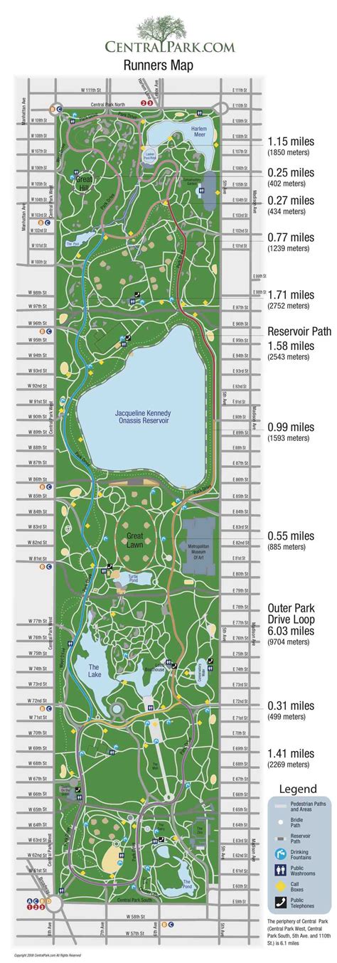 Full Central Park Map