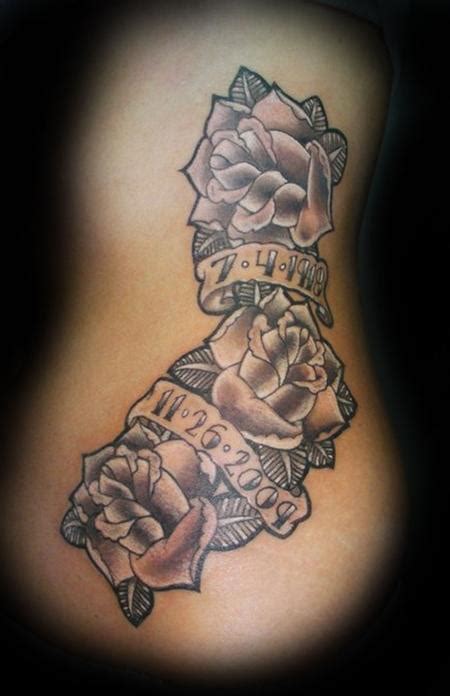 Butterfly knife and black rose tattoos. PowerLine Tattoo : Tattoos : Black and Gray : Traditional ...