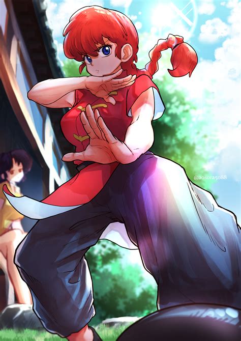 Saotome Ranma Girl Image By Aosora5088 3888736 Zerochan Anime