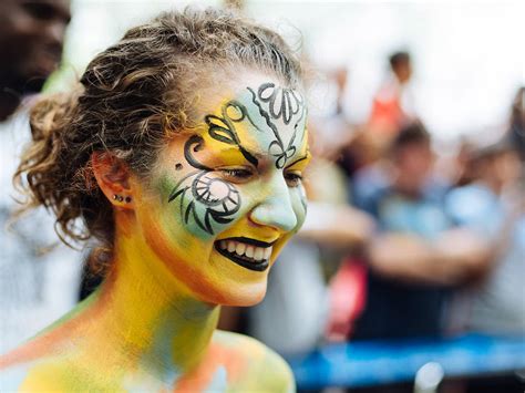 See Stunning Photos From Nyc Bodypainting Day