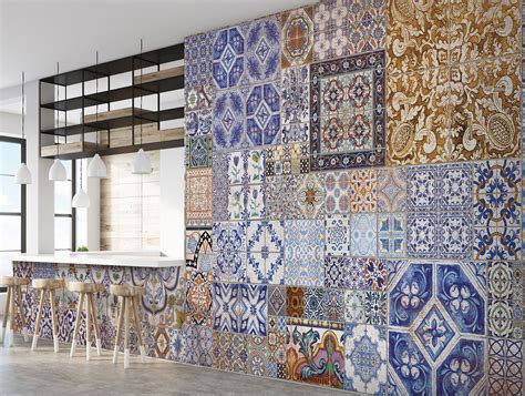 Spanish Tile Alcázar Spanish Tile Wall Coverings Tile Murals