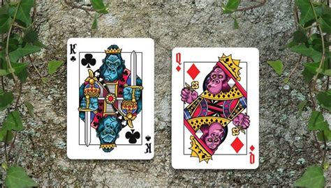 Fun designs to take your game to the next level! The Gorilla Deck of Playing Cards | Playing card deck, Custom playing cards, Cards