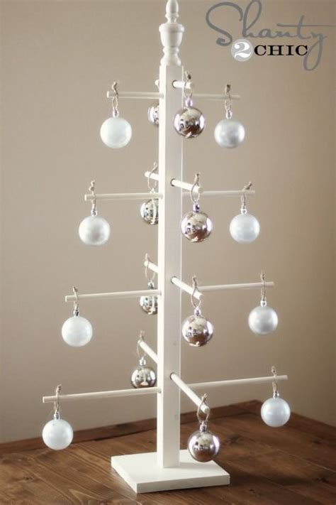 10 Diy Wooden Ornament Tree Ornament Display Christmas Craft Show