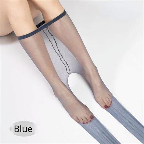 0d Ultra Sheer Tights Stockings Shiny Glossy Nylon Sheer Toe Pantyhose