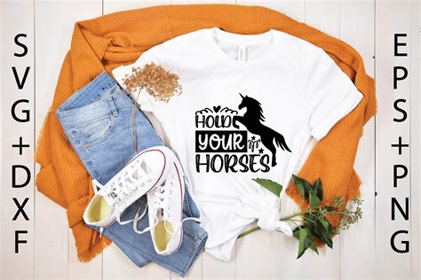 hold your horses svg design By BDB graphics | TheHungryJPEG