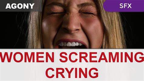 Woman Screaming Crying In Agony Loud Crying In Pain Scary Horror Youtube