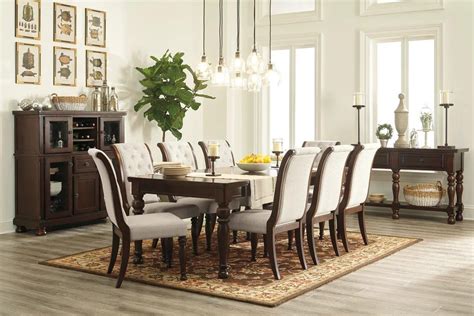 Porter Rustic Brown Upholstered Dining Side Chair Set Of 2 1stopbedrooms