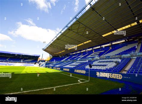 General view of the Tilton Stand at Birmingham City Football Ground. St