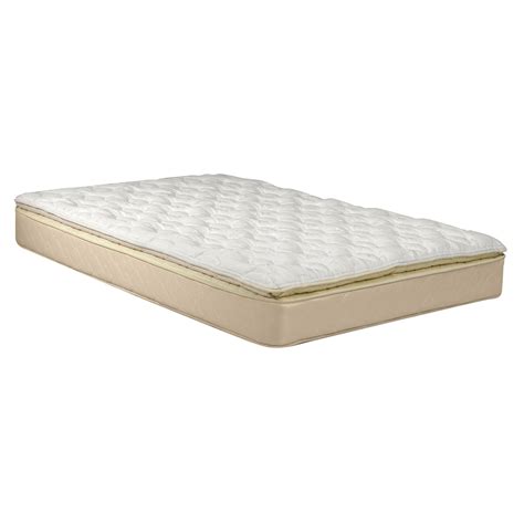 The soft cushion of a fluffy pillow top creates a luxury sleep experience and is especially great for side sleepers. Twin size 10-inch High Profile Innerspring Plush Pillow ...
