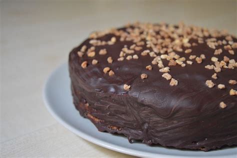 Den teig in eine mit backpapier belegte springform füllen, glatt streichen und ca. Schuko-Nuss-Kuchen aus der 18er Springform | Nusskuchen ...