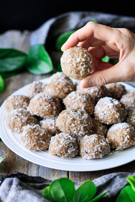 These balls don't have a lot of crazy ingredients that you may never use again. Coconut Protein Balls | Savor the Flavour