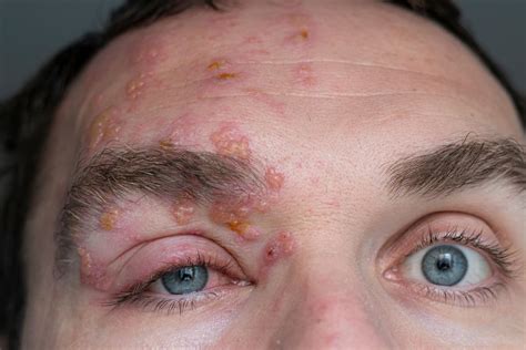 Shingles On The Face Symptoms Causes And Treatments