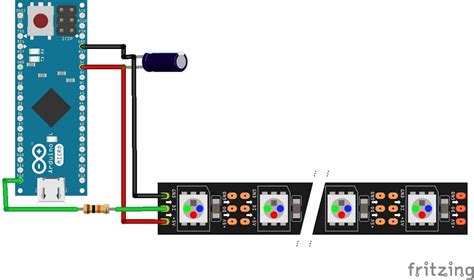 Neopixel Leds Strip Pinout Arduino Interfacing Applications