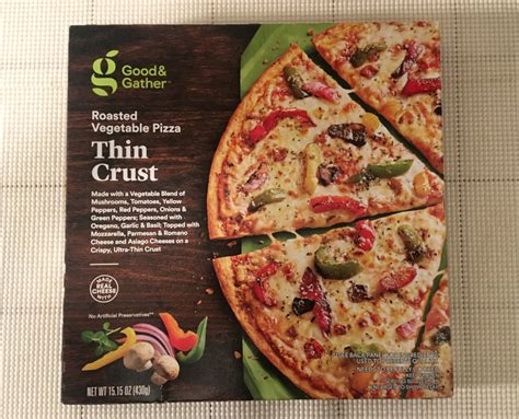 Check spelling or type a new query. Good & Gather Thin Crust Roasted Vegetable Pizza Review ...