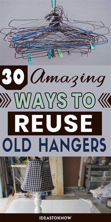 30 Ways To Reuse And Repurpose Old Hangers Wire Hanger Crafts Diy