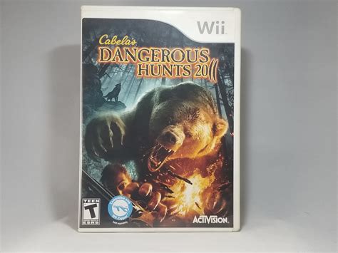 Nintendo Wii Cabelas Dangerous Hunts 2011 Special Edition Geek Is Us