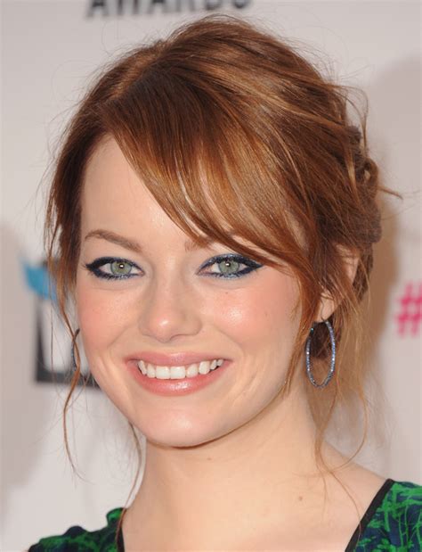 Emma Stone Eye Color Emma Stone S Irrational Man Premiere Makeup Hollywood See Which