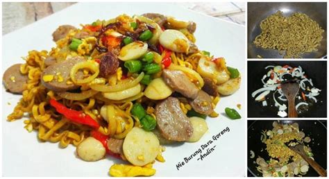 Resep kwetiau kuah rasanya memang cocok untuk dicoba dan dinikmati kala hujan ataupun di malam hari. Resep olahan Mie Burung Dara Goreng mudah ala abang ...