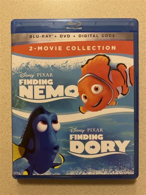 Finding Nemo Finding Dory Movie Collection Blu Ray Dvd