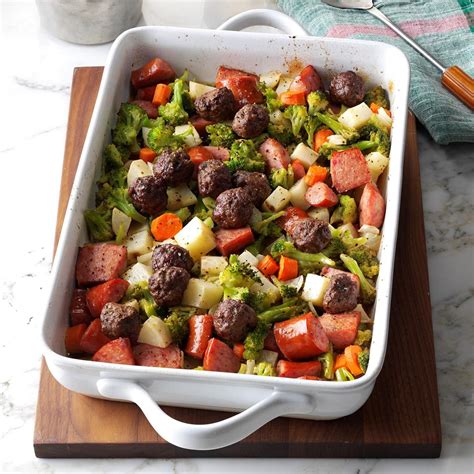 This is a healthy and delicious meal that is also great for meal prep! Meatballs Sausage Dinner | Recipe | Sausage dinner, Best ...