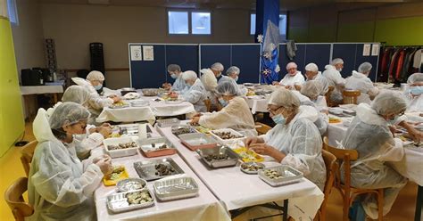 SOLIDARITÉ Hirsingue 10 000 douzaines d escargots au beurre préparés