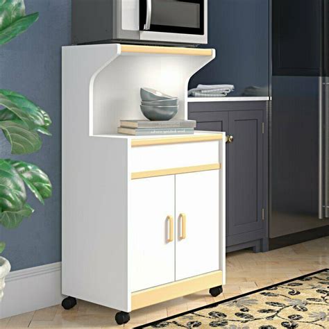 Maybe you would like to learn more about one of these? Microwave Kitchen Pantry Food Storage Cabinet Mobile Rack